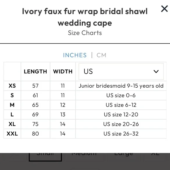 Elegant White Faux Fur Wrap - Picture 7 of 9